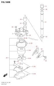 DF200Z From 20002Z-810001 (E03)  2018 drawing WATER PUMP (DF250A)