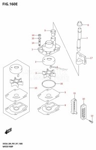 DF25A From 02504F-710001 (P01)  2017 drawing WATER PUMP (DF30A:P40)