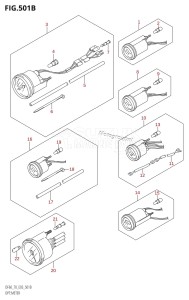 DF60 From 06001F-371001 (E03)  2003 drawing OPT:METER (K5,K6,K7)