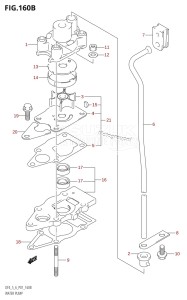 DF4 From 00401F-680001 (P01)  2006 drawing WATER PUMP (K5,K6,K7,K8,K9,K10,011)