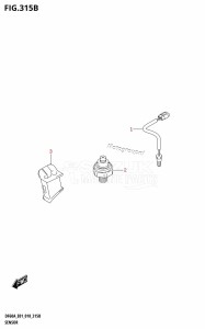 DF50A From 05003F-810001 (E01)  2018 drawing SENSOR (DF40AQH,DF60AQH)