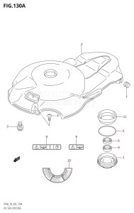 DF70 From 07001F-371001 (E03)  2003 drawing OIL SEAL HOUSING