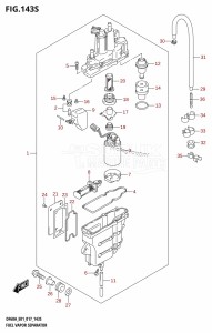 DF50A From 05004F-710001 (E01)  2017 drawing FUEL VAPOR SEPARATOR (DF60AVT:E40)