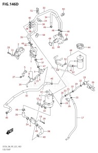 DF30A From 03003F-240001 (P01 P40)  2022 drawing FUEL PUMP ((022,023):P40)