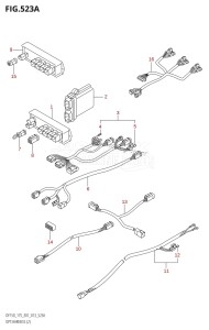 DF150 From 15002F-310001 (E01 E40)  2013 drawing OPT:HARNESS (2)