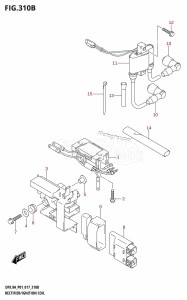 DF8A From 00801F-710001 (P01)  2017 drawing RECTIFIER /​ IGNITION COIL (DF8AR:P01)