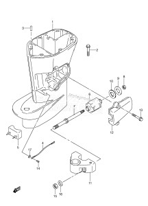 DF30 From 03001F-680001 ()  2006 drawing DRIVE SHAFT HOUSING