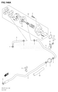 00801F-340001 (2023) 8hp P01-Gen. Export 1 (DF8A    DF8AR) DF8A drawing FUEL PUMP