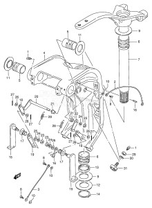 DT100 From 10001-231001 ()  1992 drawing SWIVEL BRACKET