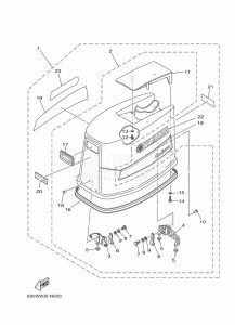 E75BMHDL drawing TOP-COWLING