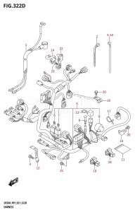 DF20A From 02002F-040001 (P40)  2020 drawing HARNESS (DF9.9BTH,DF20ATH)