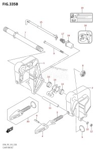 DF9.9A From 00994F-340001 (P01)  2023 drawing CLAMP BRACKET (DF8AR,DF9.9AR)