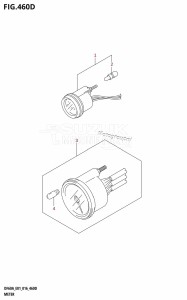 DF40A From 04003F-610001 (E01 E34)  2016 drawing METER (DF60A:E01)