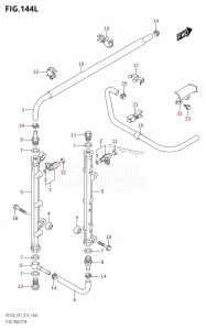 DF250 From 25003F-510001 (E01 E40)  2015 drawing FUEL INJECTOR (DF250Z:E01)