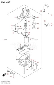 DF70A From 07003F-510001 (E03)  2015 drawing FUEL VAPOR SEPARATOR (DF80A:E01)