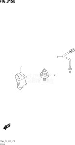 05003F-210001 (2012) 50hp E01-Gen. Export 1 (DF50AT  DF50ATH) DF50A drawing SENSOR (DF40AQH:E01)