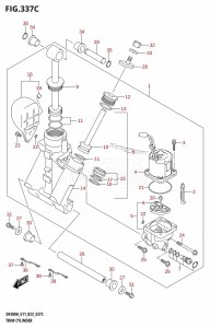 DF250A From 25003P-140001 (E11 E40)  2021 drawing TRIM CYLINDER (L-TRANSOM)