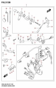 DF30A From 03003F-710001 (P40)  2017 drawing OPT:REMOTE CONTROL PARTS (DF25ATH:P03)