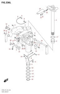 DF40A From 04003F-040001 (E01)  2020 drawing SWIVEL BRACKET (DF40ASVT:E34)