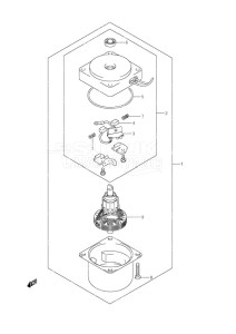 DF 9.9 drawing PTT Motor