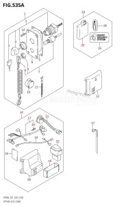 DF70A From 07003F-040001 (E01 E03 E11 E40)  2020 drawing OPT:KEY LESS START ((DF70A,DF80A,DF90A,DF100B):E01)