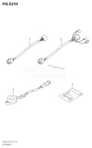 DF70A From 07003F-210001 (E01 E40)  2012 drawing OPT:HARNESS (DF90A:E40)