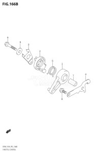 00994F-010001 (2010) 9.9hp P03-U.S.A (DF9.9A   DF9.9ARK10) DF9.9A drawing THROTTLE CONTROL (DF8AR,DF9.9AR)