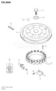 DF115T From 11502F-210001 (E03)  2012 drawing MAGNETO
