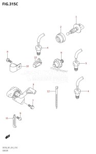 DF225T From 22503F-410001 (E01 E40)  2014 drawing SENSOR (DF200Z:E01)