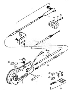 DT7.5 From d-10001 ()  1983 drawing OPT:REMOTE CONTROL (DT9)