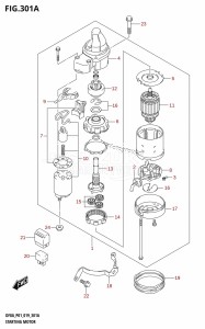 DF9.9A From 00994F-910001 (P01)  2019 drawing STARTING MOTOR