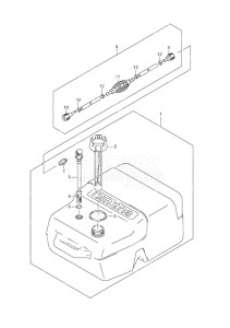 DF 9.9 drawing Fuel Tank