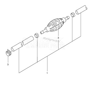 DT150 From 15003-371001 ()  2003 drawing FUEL HOSE