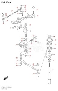 DF200AP From 20003P-340001 (E11 E40)  2023 drawing CLUTCH SHAFT