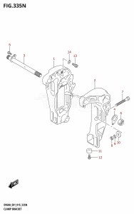 DF50A From 05003F-510001 (E01)  2015 drawing CLAMP BRACKET (DF50AVT:E01)