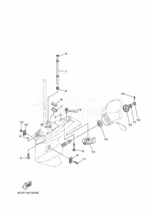 FT50JET drawing PROPELLER-HOUSING-AND-TRANSMISSION-2