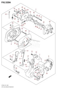 DF300 From 30002F-110001 (E01 E40)  2011 drawing OPT:FLUSH MOUNT REMOCON