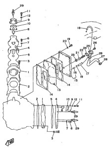 115C drawing CYLINDER--CRANKCASE-2