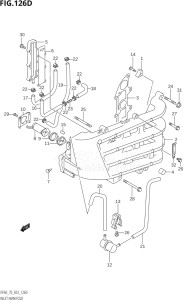 07001F-510001 (2005) 70hp E03-USA (DF70TK5) DF70 drawing INLET MANIFOLD (K1:(DF70T,DF70TH))