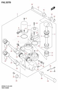 DF325A From 32501F-340001 (E01 E40)  2023 drawing TRIM CYLINDER (DF350AMD,DF300BMD)