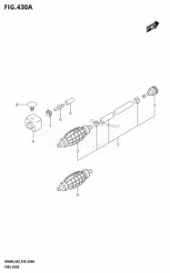 DF50A From 05004F-810001 (E03)  2018 drawing FUEL HOSE