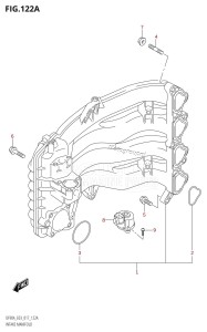 DF70A From 07003F-710001 (E03)  2017 drawing INTAKE MANIFOLD