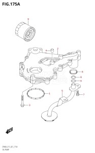 06002F-340001 (2023) 60hp E01 E11 E40-Gen. Export 1-and 2 (DF60AQH  DF60AT  DF60ATH) DF60A drawing OIL PUMP