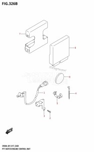 DF40A From 04004F-710001 (E34-Italy)  2017 drawing PTT SWITCH /​ ENGINE CONTROL UNIT (DF40AQH:E01)