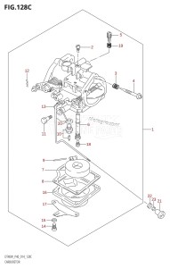 DT40 From 04005K-410001 ()  2014 drawing CARBURETOR (DT40WR:P40)