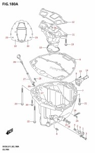 DF200 From 20002F-340001 (E01 E40)  2023 drawing OIL PAN