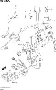 02504F-340001 (2023) 25hp P03-U.S.A (DF25A    DF25AT    DF25ATH    DT25K) DF25A drawing HARNESS (DF25A)