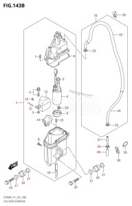 DF200AP From 20003P-340001 (E11 E40)  2023 drawing FUEL VAPOR SEPARATOR (E40)