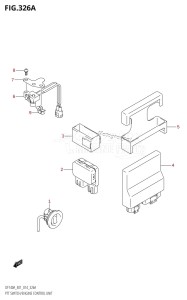 DF115A From 11503F-410001 (E01 E40)  2014 drawing PTT SWITCH /​ ENGINE CONTROL UNIT (DF100AT:E01)