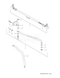 DT30C From 03003-861001 ()  1998 drawing OPTIONAL : TIE-ROD